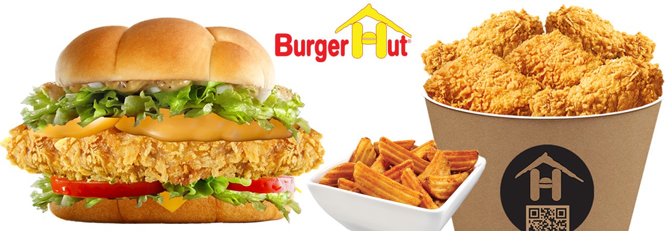 Burger Hut Hero banner