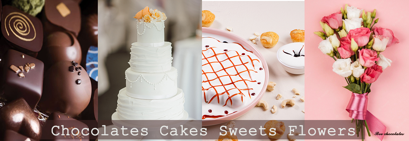 Bee chocolates banner