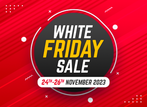 White Friday Sale November 24 - November 26 , 2023